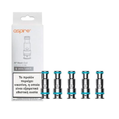 Aspire AF Ανταλλακτική Κεφαλή 1.0ohm (5 τμχ)
