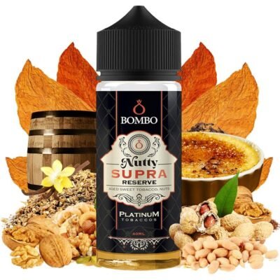 Bombo - Platinum Tobaccos Nutty Supra Reserve 120ml