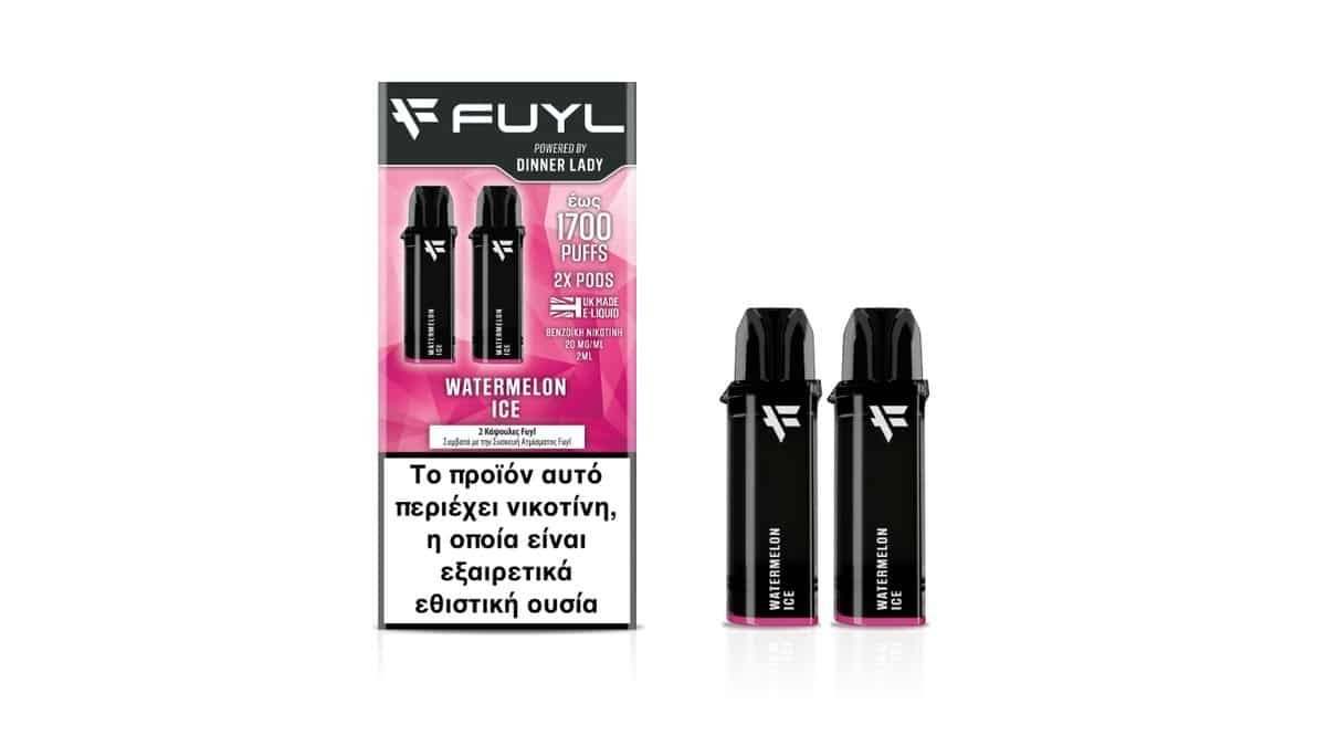 FUYL 2 x PODs 850 WATERMELON ICE 20mg