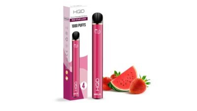 HQD Melo Φράουλα – Καρπούζι – Red Star Lush Strawberry-Watermelon 0%