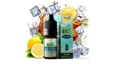 Waves Cola Lemon Salt E-Liquid 10ml 20mg