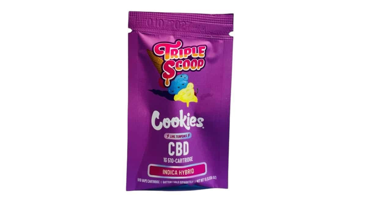 COOKIES CARTRIDGE TRIPLE SCOOP-CBD