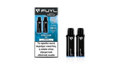 FUYL 2 x PODs 850 BUBBLEGUM ICE 20mg