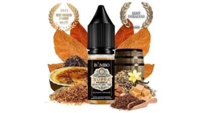 Bombo Platinum Tobaccos Supra Reserve 10ml 20mg Nic Salts