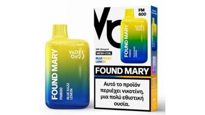 FOUND MARY - Blue Razz Lemon - 2% 600