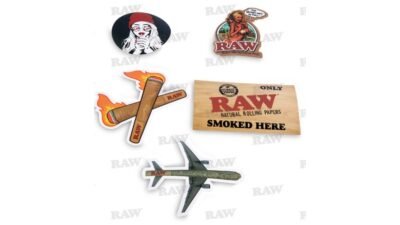 6 RAW® Stickers