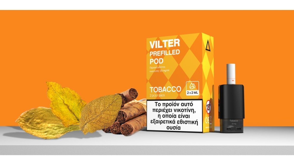 Tobacco - 2x Κάψουλες Aspire Vilter