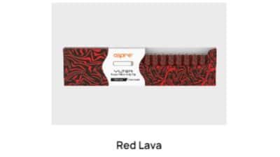 Aspire Vilter Paper Filters - Red Lava Pack (10 Filters)