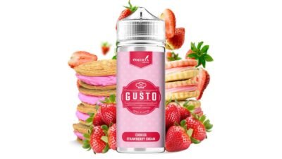 Omerta Gusto - Cookies Strawberry Cream 120ml
