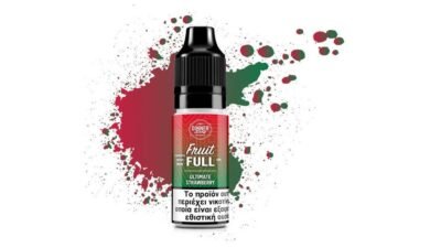 Dinner Lady Fruit Full Bar Salts Ultimate Strawberry 10ml