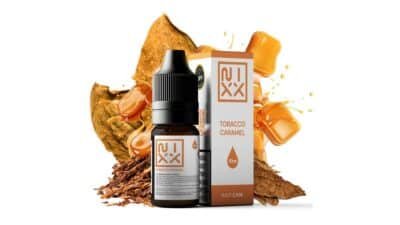 NIXX TOBACCO CARAMEL E-LIQUID 10ML 03mg