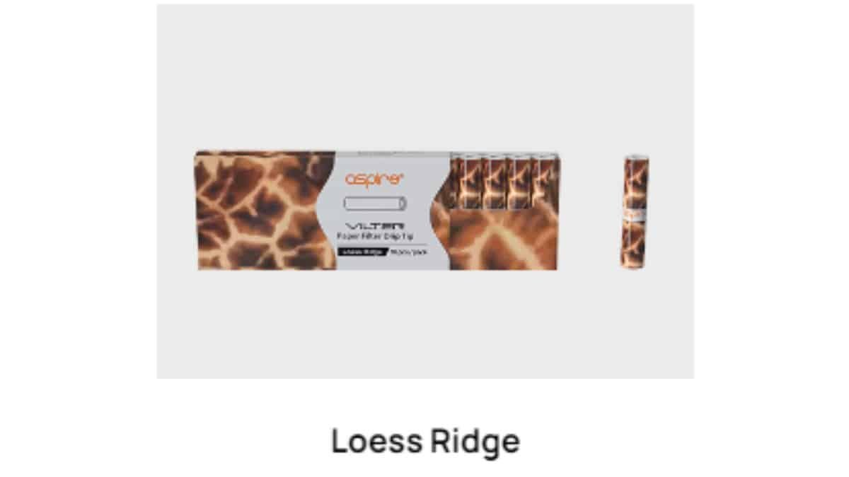 Aspire Vilter Paper Filters - Loess Ridge Pack (10 Filters)