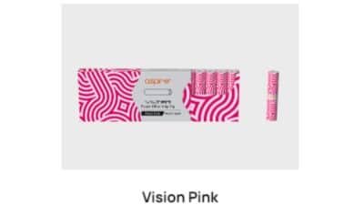 Aspire Vilter Paper Filters - Vision Pink Pack (10 Filters)