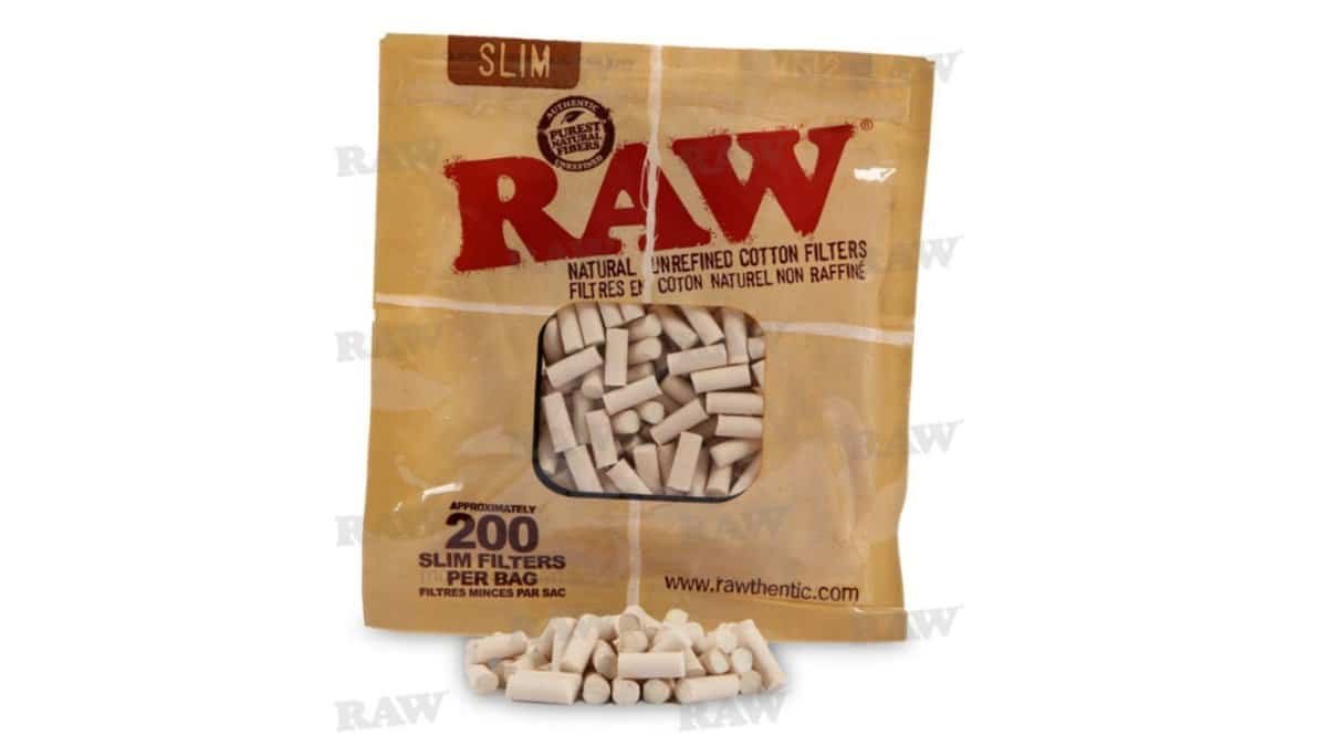 RAW® Slim Filters – Λεπτό Μέγεθος (6.5mm)